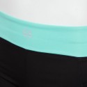 Active Elastic Waist Color Block Shorts for Women