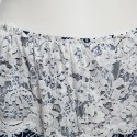 Trendy High Waist Lace Spliced Tribal Print Elastic Pants for Women