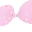 Breathable Ultra-thin Air Hole Strapless Silicone Bra