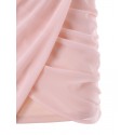 Cold Shoulder Sequins Mini Bodycon Dress