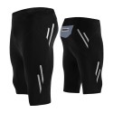 Men's Bicycle Riding Sports Pants Stretch Tight 4D Padded Cycling Shorts