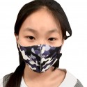Children's Mask Dust Proof and Washable Hanging Ear Type Camouflage Masks Camouflage Purple_Fine packaging