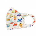 Children's Mask Dust Proof Breathable Washable Cartoon Print Hanging Ear Type Mask Crown_Packaging-already replaced