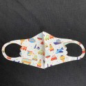 Children's Mask Dust Proof Breathable Washable Cartoon Print Hanging Ear Type Mask Car model_Packaging-already replaced