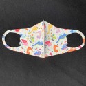 Children's Mask Dust Proof Breathable Washable Cartoon Print Hanging Ear Type Mask Dinosaur_Packaging-already replaced