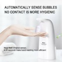 Automatic Sensor Soap Dispenser Touchless Foam Hand Washer Auto Liquid Dispenser white