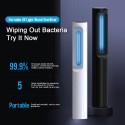 UV Disinfection Lamp Portable Handheld Sterilizer Light Kill Mites Deodorizer