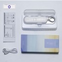 Mini UV Lamp Sterilizer Portable UVC Handheld Disinfection Light for Home Office Travel white