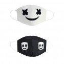 Anti Pollution Mask Cartoon Printing Kids Dust Respirator Washable Reusable Masks Cotton Mouth Muffle Black