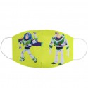 Cotton Mouth Muffle Haze Prevention Mask Breathable Cartoon Printing Kids Dust Respirator Yellow