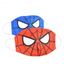 Kids Children Cotton Mask Dustproof Breathable Anti-Fog Lovely Cartoon Printing Protective Mask red