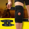 Outdoor Adjustable Knee Support Pad Brace Protector Patella Knee Support Arthritis Knee Joint Leg Compression Sleeve free size
