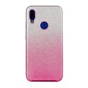 For Redmi Note 7/Note 7 pro/Note 8/Note 8 pro/8/8A Phone Case Gradient Color Glitter Powder Phone Cover with Airbag Bracket yel