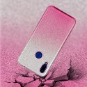 For Redmi Note 7/Note 7 pro/Note 8/Note 8 pro/8/8A Phone Case Gradient Color Glitter Powder Phone Cover with Airbag Bracket blu
