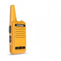 TIENGU Wireless Handheld Mini Ultra-thin Walkie Talkie FRS UHF Portable Radio Communicator Black EU plug