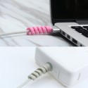 4 Pcs Cable Protector Bobbin Winder Data Line Case Rope Protection Spring Twine for Phone USB Earphone Cover 4pcs