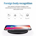 Qi Wireless USB Fast Charging Charger for Phone X XR 11pro Max QC3.0 10W Samsung S9 S8 Note 9 S10 red