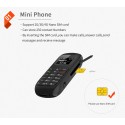 L8star 2G GSM Bm70 Mini Mobile Phone Wireless Bluetooth Earphone Cellphone Stereo Headset Unlocked GTSTAR Small Phone white