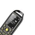 Super Mini 0.66 Inch 2G Mobile Phone B25 Wireless Bluetooth Earphone Hand Free Headset Unlocked Cellphone Dual SIM Card black