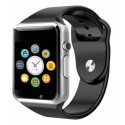 Smart Wrist Watch Bluetooth GSM Phone for Android Samsung iPhone - Black