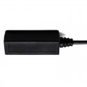 Splitter Ethernet RJ45 Cable Adapter 1 Male To 3 Female Port LAN Network Plug Black