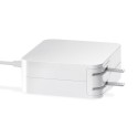 Replacement Power Adapter Charger for Apple MacBook Pro with L-Tip Shaped Magnetic Connector Foldable Plug