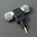 Portable 3.5mm Mini Stereo Microphone for MP3/MP4/Mobile Phone/Tablet PC version