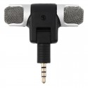 Portable 3.5mm Mini Stereo Microphone for MP3/MP4/Mobile Phone/Tablet PC version