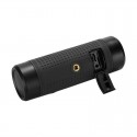 Bluetooth Speaker Bike Light - Bluetooth 4.1, 3W Speaker, IPX6 Waterproof, Flashlight, FM Radio, 3000mAh, Built-in Microphone
