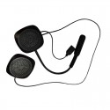 Motorbike Intercom Bluetooth Headphone Motorcycle Bluetooth Helmet Headset Black