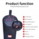 Bluetooth Speaker Portable Outdoor Loudspeaker Wireless Mini Column 3D 10W Stereo Music Surround Support FM TF Card Bass - Red