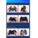 H5 Mobile Gaming Trigger - For iOS Android PUBG Controller Gamepad with Cooling Fan Black