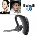 Wireless Bluetooth 4.0 Hands-Free Stereo Headset with Mic Noise Cancelling for Business, Driving, Sports