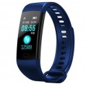 Y5 Smart Watch Bracelet - Heart Rate Monitor, IP67 Waterproof, Color Screen - Blue