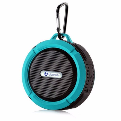 C6 Outdoor Wireless Bluetooth Speaker - Bluetoo 4.1, Built-in Mic, Shock Resistance, IPX4, Waterproof (Blue)
