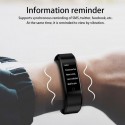 115 Plus Color Screen Smart Watch Fitness Activity Tracker Bluetooth Blood Pressure Monitor Green