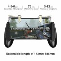 PUBG Mobile Phone Shoot Game Controller - Gamepad for Knives Out L1R1 Shooter Trigger Fire Button 3 in 1 for iOS Android