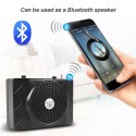 Voice Amplifier Microphone Wired Coaches Bluetooth Speaker Voice Amplifier Megaphone Teaching Guide USB Charging Red European r