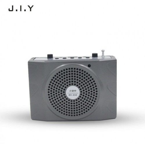 Voice Amplifier Microphone Wired Coaches Bluetooth Speaker Voice Amplifier Megaphone Teaching Guide USB Charging Gray American 