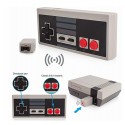 Wireless Play Gaming Controller for NES mini Classic Edition With Wrireless Receiver Gamepad and USB Receiver Black single pack