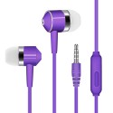 3.5mm Earphone In-ear Stereo 1.2m Wired Headset with Mic Compatibility Smartphones green
