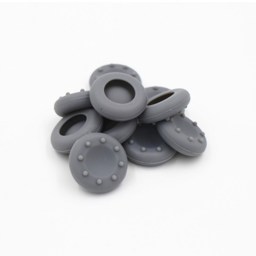 For XBOXONE/360/PS4/3 Controller Thumb Grips Cover Rubber Pads gray