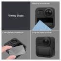 for GoPro Max LCD Display Screen Protector Tempered Glass Film Protector Protective Film Transparent