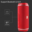 40w Wireless Bluetooth Speaker Waterproof Stereo Bass USB/TF/AUX MP3 Portable Music Player Black