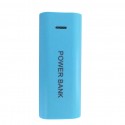 5600mAh Power Bank Rechargeable 2x 18650 Battery Charger Case Removable Back Cover Charging Box Compatible for Cellphone Blue
