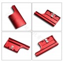 Aluminum Replacement Rear Snap Latch Waterproof Housing Buckle Lock for GoPro Hero 4 3+ red