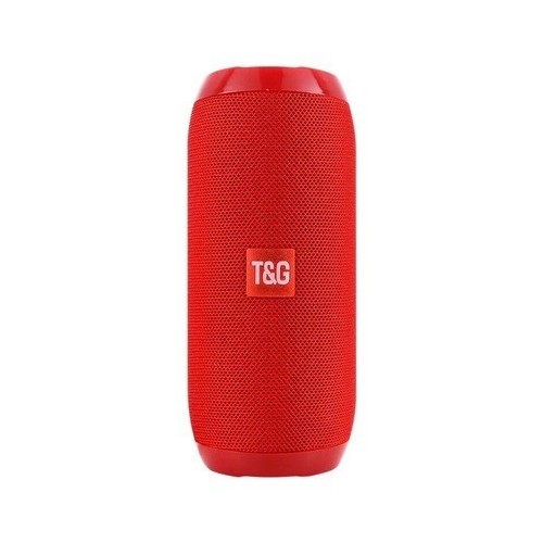 TG117 Bluetooth Outdoor Speaker Waterproof Portable Wireless Column Loudspeaker Box red
