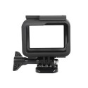 Plastic Frame Case for Gopro Hero 5/6/7 Black Camera Vertical Protection Sports Camera Portable Standard Cover black