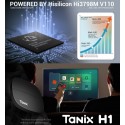 Set Top Box Tanix H1 Android 9.0 TV Box 4K FHD TV network set-top boxes European regulations