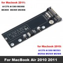 SSD to SATA Converter Card Board for Apple 2010 2011 2012 for MacBook Air & PRO RETINA 7+17pin & 6+12pin SSD to SATA 22